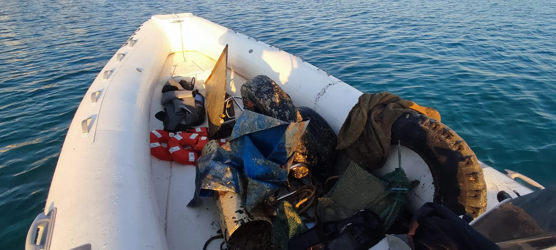 Eco Eco seabed cleanup around the island of Pag, photo 12