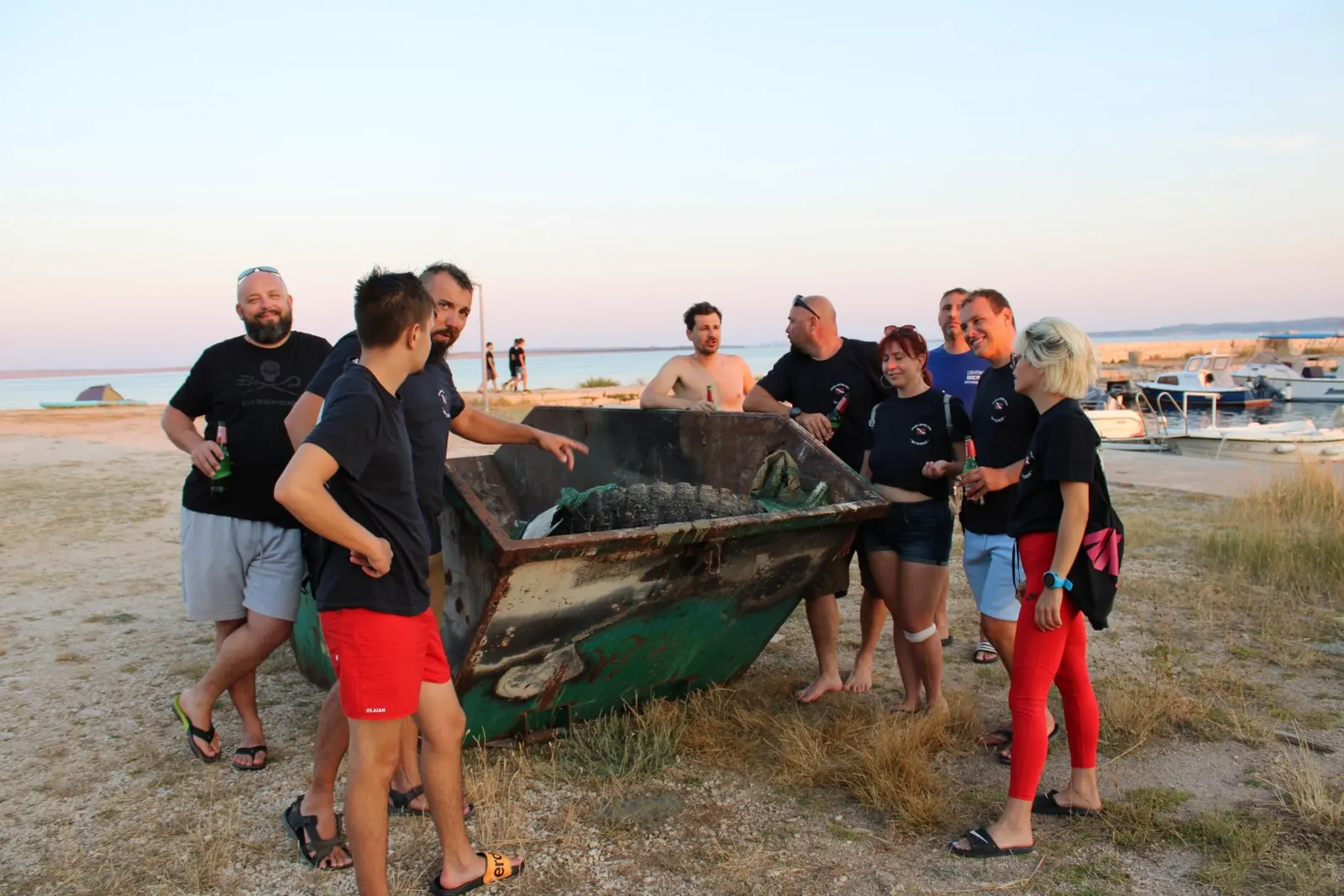 Eco Eco seabed cleanup around the island of Pag, photo 15