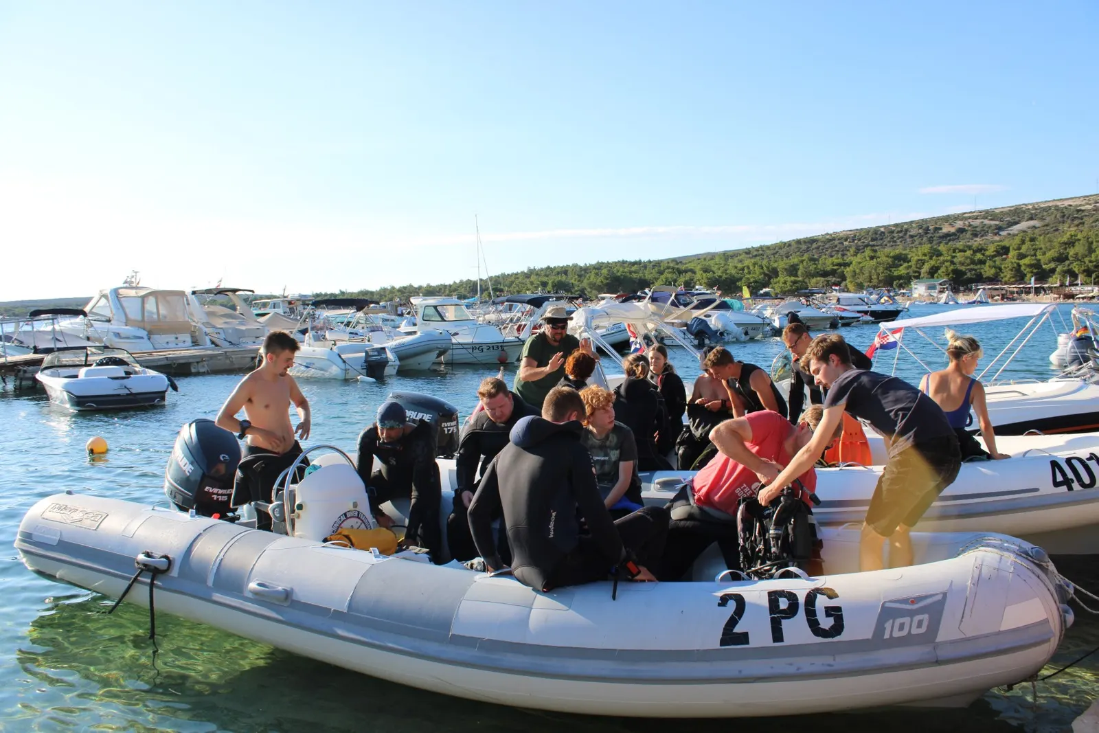 Eco Eco seabed cleanup around the island of Pag, photo 18