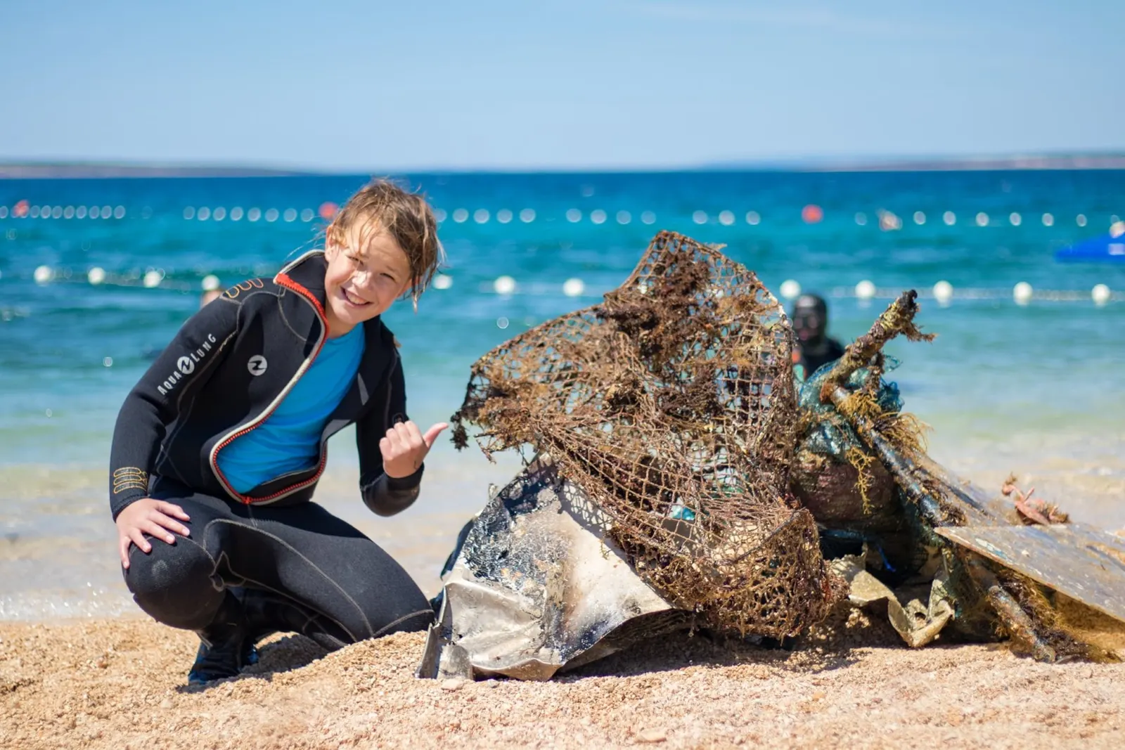 Eco Eco seabed cleanup around the island of Pag, photo 3