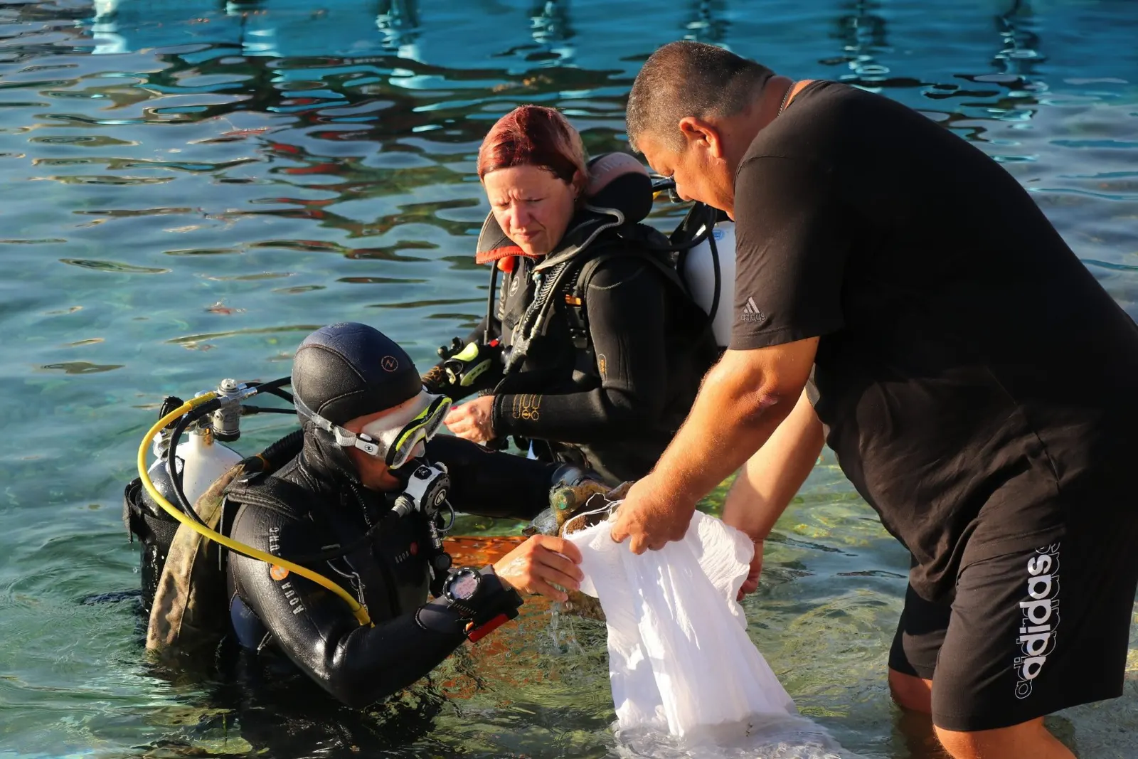 Eco Eco seabed cleanup around the island of Pag, photo 7